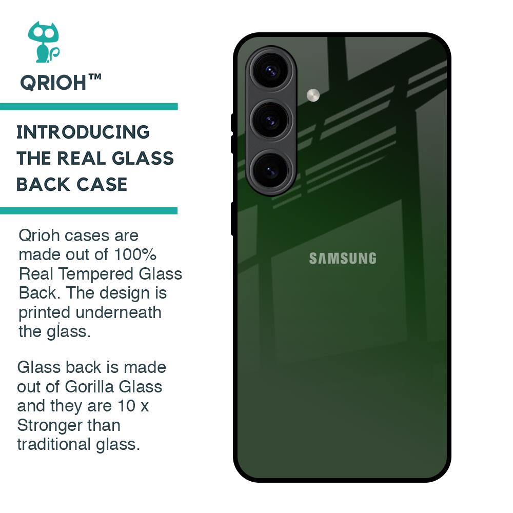 Deep Forest Glass Case for Samsung Galaxy S24 5G