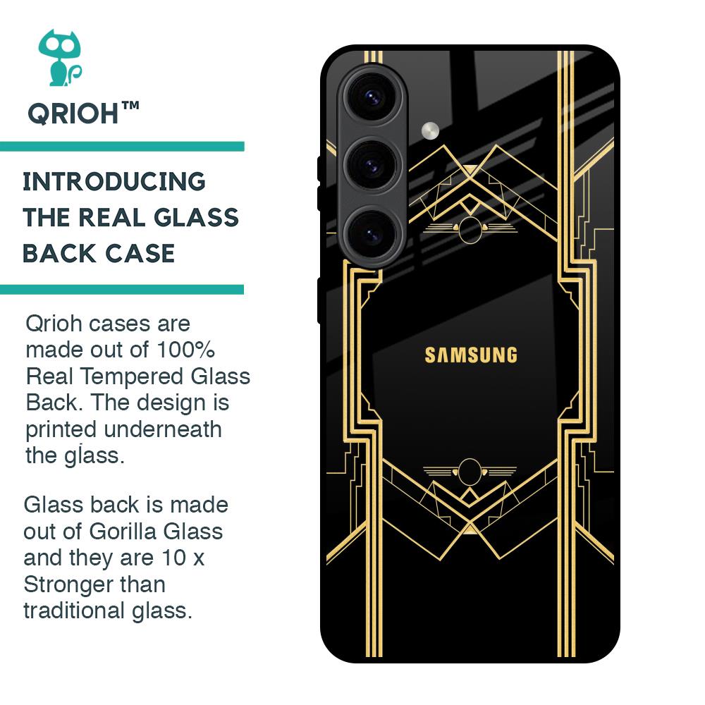 Sacred Logo Glass Case for Samsung Galaxy S24 5G