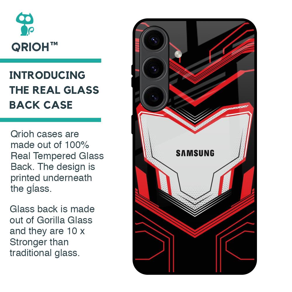 Quantum Suit Glass Case For Samsung Galaxy S24 5G