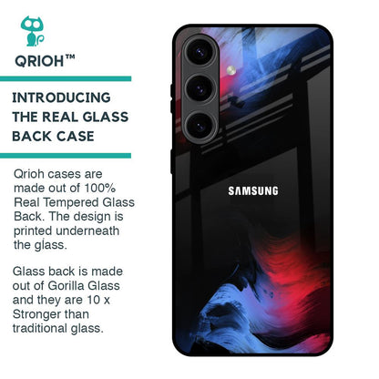 Fine Art Wave Glass Case for Samsung Galaxy S24 5G