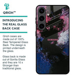 Smudge Brush Glass case for Samsung Galaxy S24 5G