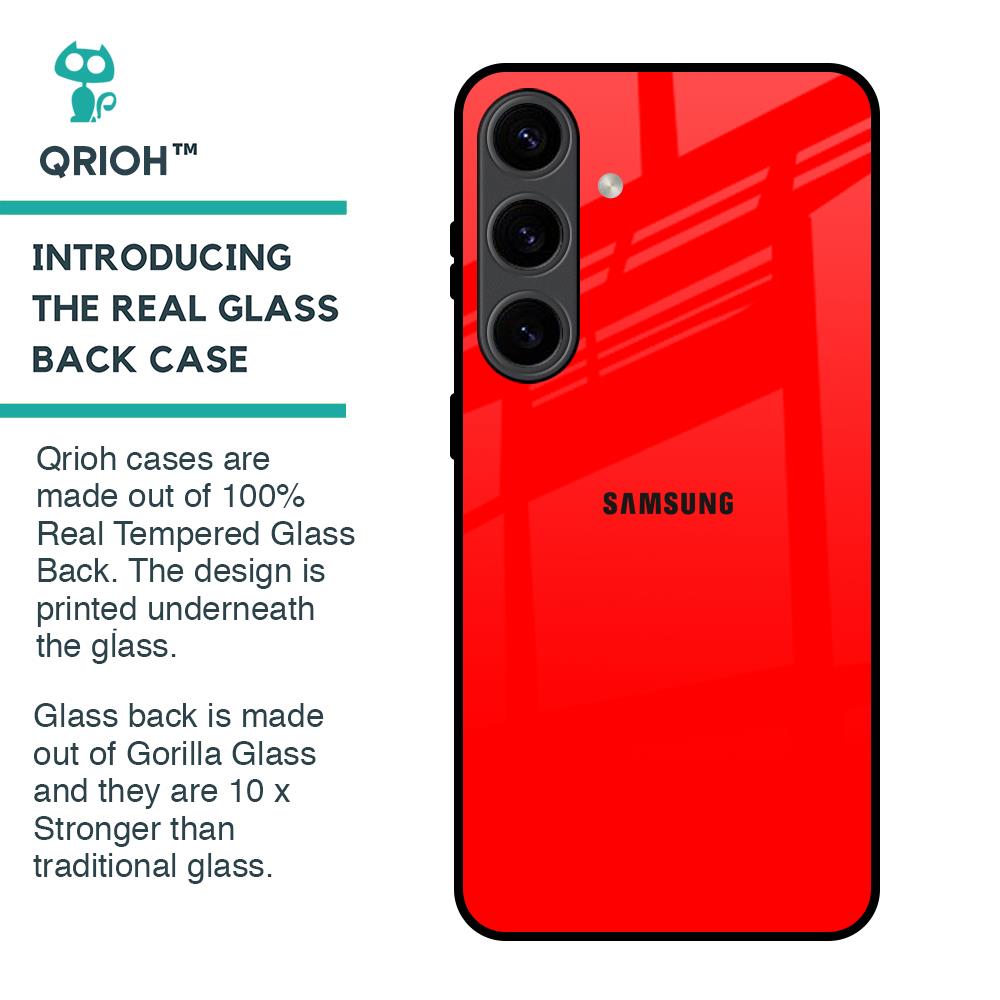 Blood Red Glass Case for Samsung Galaxy S24 5G