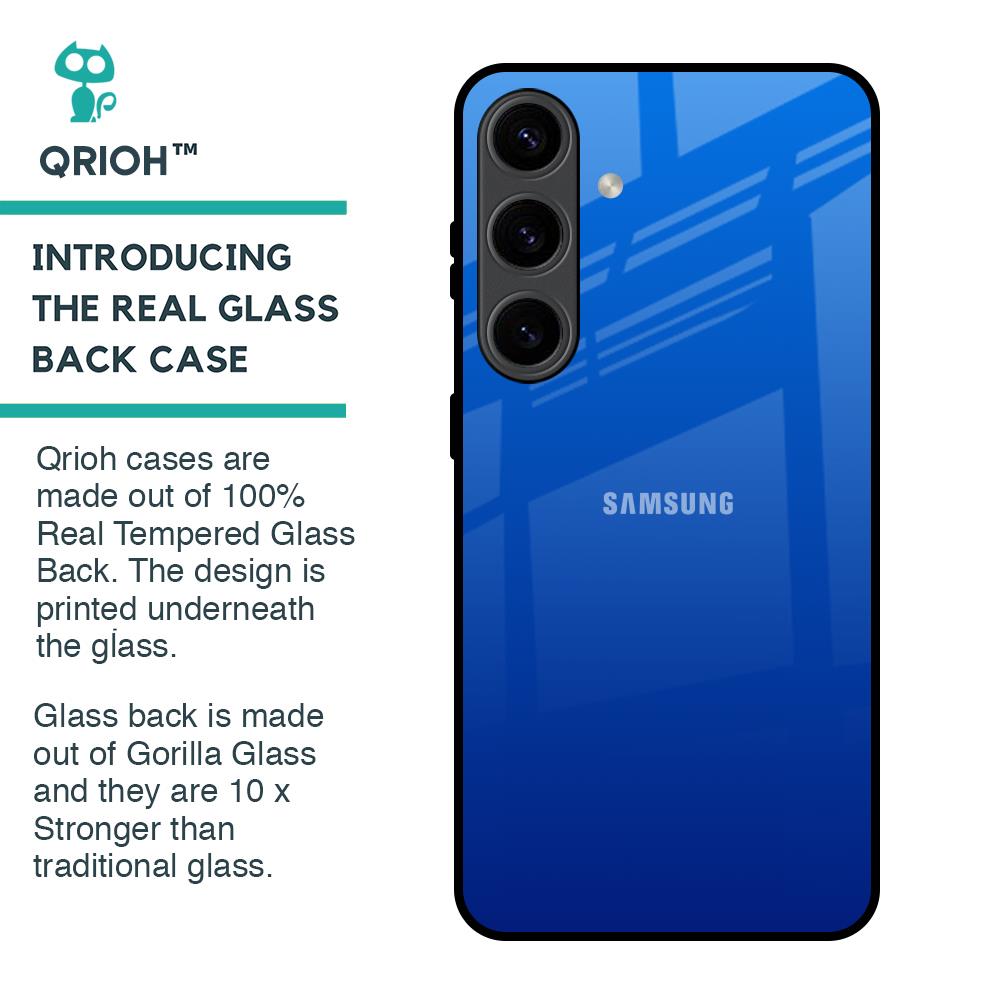 Egyptian Blue Glass Case for Samsung Galaxy S24 5G