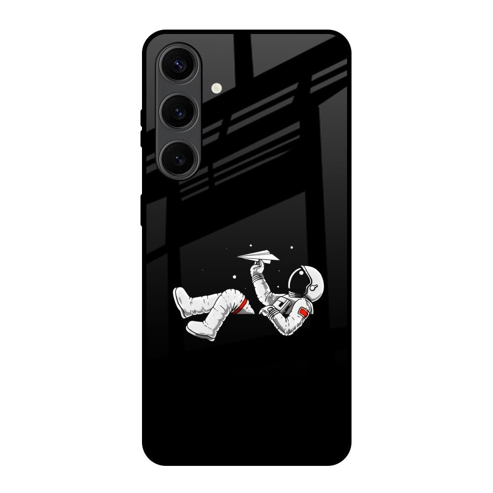 Space Traveller Samsung Galaxy S24 Plus 5G Glass Back Cover Online