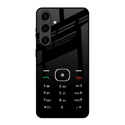 Classic Keypad Pattern Samsung Galaxy S24 Plus 5G Glass Back Cover Online