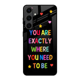 Magical Words Samsung Galaxy S24 Plus 5G Glass Back Cover Online