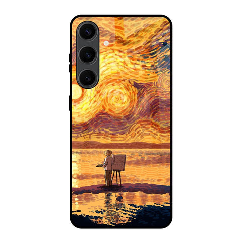 Sunset Vincent Samsung Galaxy S24 Plus 5G Glass Back Cover Online