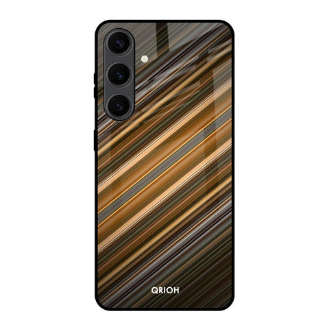 Diagonal Slash Pattern Samsung Galaxy S24 Plus 5G Glass Back Cover Online