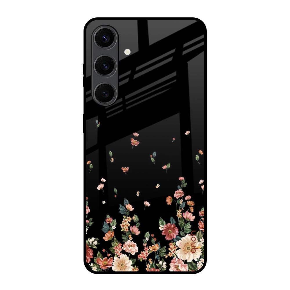 Floating Floral Print Samsung Galaxy S24 Plus 5G Glass Back Cover Online