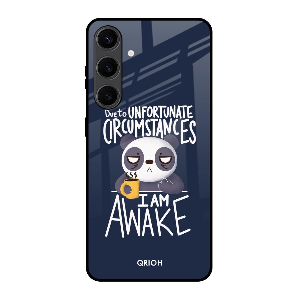 Struggling Panda Samsung Galaxy S24 Plus 5G Glass Back Cover Online