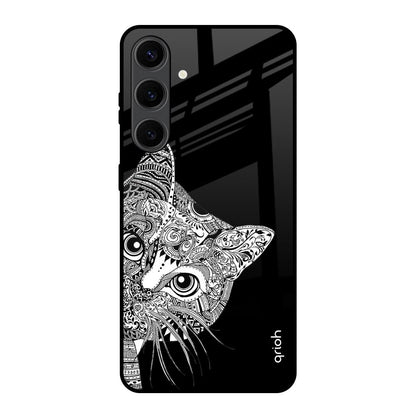 Kitten Mandala Samsung Galaxy S24 Plus 5G Glass Back Cover Online