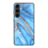 Vibrant Blue Marble Samsung Galaxy S24 Plus 5G Glass Back Cover Online