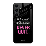 Be Focused Samsung Galaxy S24 Plus 5G Glass Back Cover Online