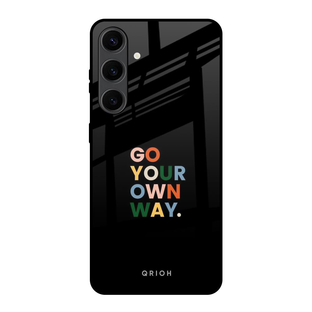 Go Your Own Way Samsung Galaxy S24 Plus 5G Glass Back Cover Online