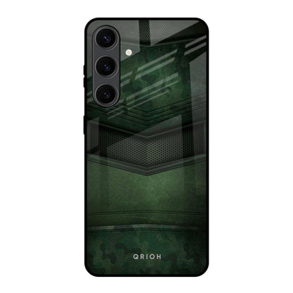 Green Leather Samsung Galaxy S24 Plus 5G Glass Back Cover Online