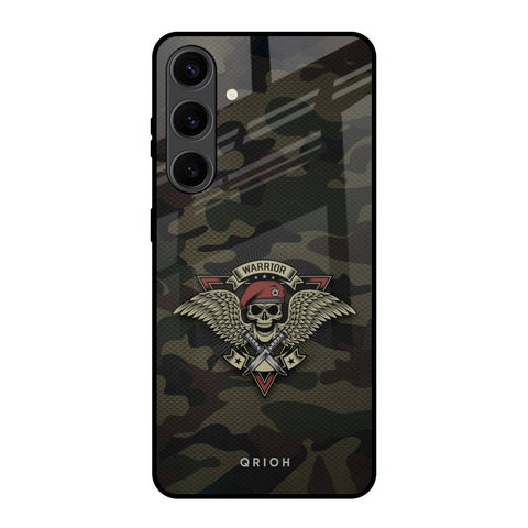 Army Warrior Samsung Galaxy S24 Plus 5G Glass Back Cover Online