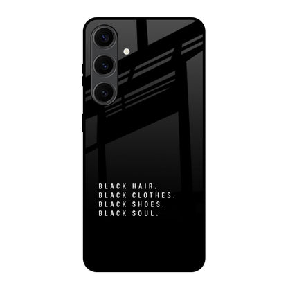 Black Soul Samsung Galaxy S24 Plus 5G Glass Back Cover Online