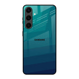 Green Triangle Pattern Samsung Galaxy S24 Plus 5G Glass Back Cover Online
