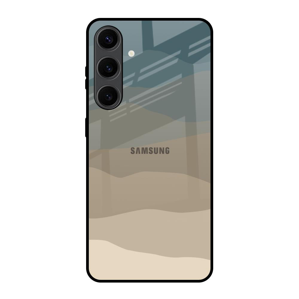 Abstract Mountain Pattern Samsung Galaxy S24 Plus 5G Glass Back Cover Online