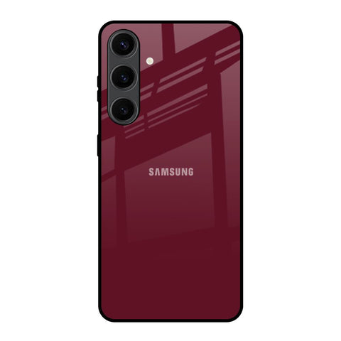 Classic Burgundy Samsung Galaxy S24 Plus 5G Glass Back Cover Online