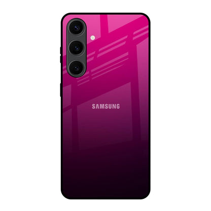 Purple Ombre Pattern Samsung Galaxy S24 Plus 5G Glass Back Cover Online