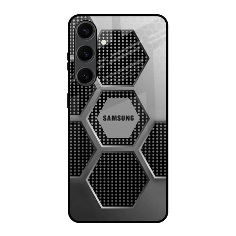 Hexagon Style Samsung Galaxy S24 Plus 5G Glass Back Cover Online