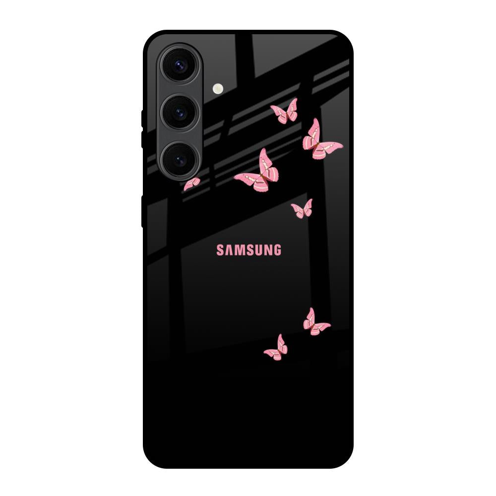 Fly Butterfly Samsung Galaxy S24 Plus 5G Glass Back Cover Online