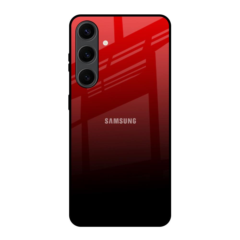 Maroon Faded Samsung Galaxy S24 Plus 5G Glass Back Cover Online