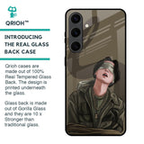 Blind Fold Glass Case for Samsung Galaxy S24 Plus 5G