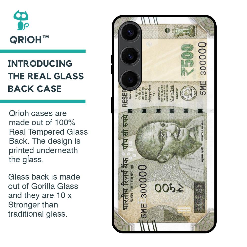 Cash Mantra Glass Case for Samsung Galaxy S24 Plus 5G