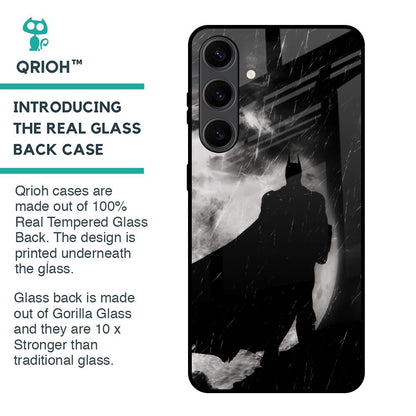 Dark Warrior Hero Glass Case for Samsung Galaxy S24 Plus 5G