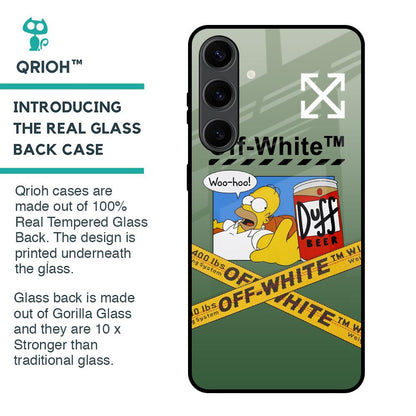 Duff Beer Glass Case for Samsung Galaxy S24 Plus 5G