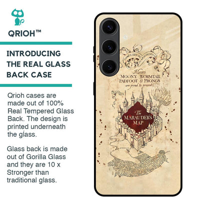 Magical Map Glass Case for Samsung Galaxy S24 Plus 5G