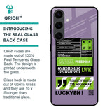 Run & Freedom Glass Case for Samsung Galaxy S24 Plus 5G