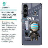 Space Travel Glass Case for Samsung Galaxy S24 Plus 5G