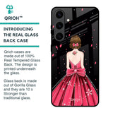 Fashion Princess Glass Case for Samsung Galaxy S24 Plus 5G