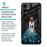 Queen Of Fashion Glass Case for Samsung Galaxy S24 Plus 5G