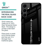 Follow Your Dreams Glass Case for Samsung Galaxy S24 Plus 5G