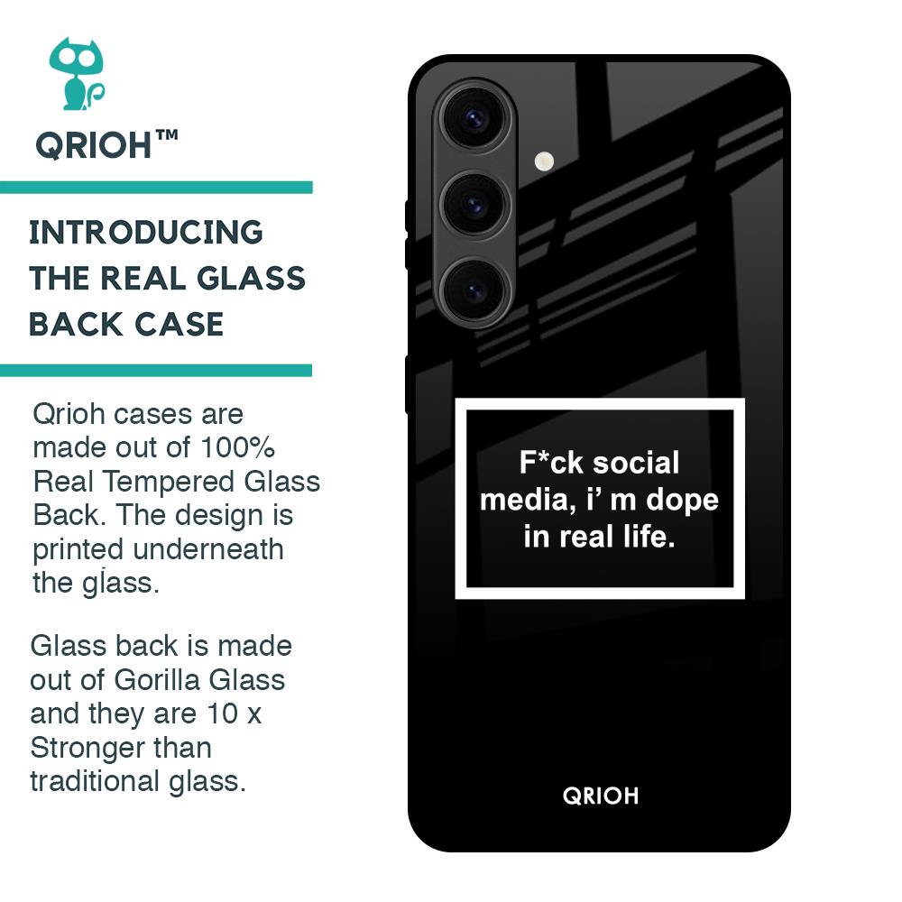 Dope In Life Glass Case for Samsung Galaxy S24 Plus 5G