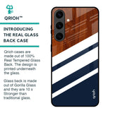 Bold Stripes Glass Case for Samsung Galaxy S24 Plus 5G