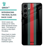Vertical Stripes Glass Case for Samsung Galaxy S24 Plus 5G