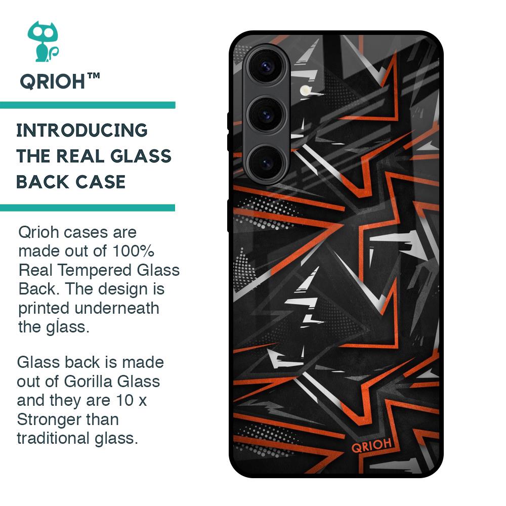 Vector Art Glass Case for Samsung Galaxy S24 Plus 5G