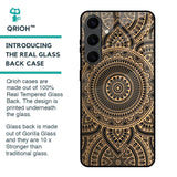 Luxury Mandala Glass Case for Samsung Galaxy S24 Plus 5G