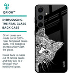 Kitten Mandala Glass Case for Samsung Galaxy S24 Plus 5G