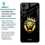 Lion The King Glass Case for Samsung Galaxy S24 Plus 5G