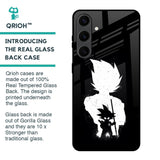 Monochrome Goku Glass Case for Samsung Galaxy S24 Plus 5G