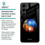 Yin Yang Balance Glass Case for Samsung Galaxy S24 Plus 5G