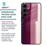Brush Stroke Art Glass Case for Samsung Galaxy S24 Plus 5G
