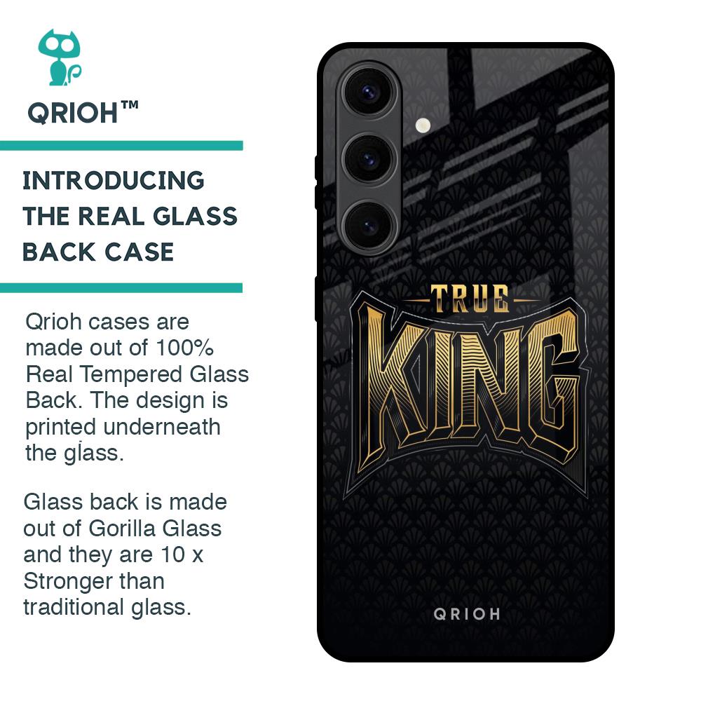 True King Glass Case for Samsung Galaxy S24 Plus 5G
