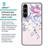 Elegant Floral Glass Case for Samsung Galaxy S24 Plus 5G